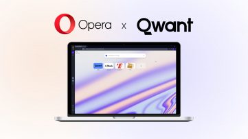 Qwant et Opera